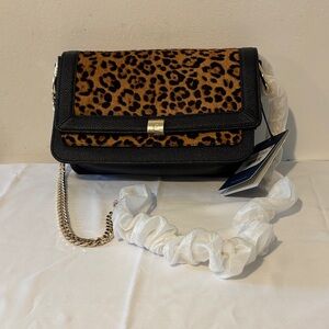 Cole Haan Leopard Print Crossbody Bag